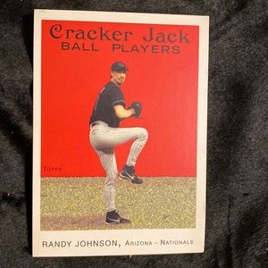 Randy Johnson Cracker Jack Trading Card 103